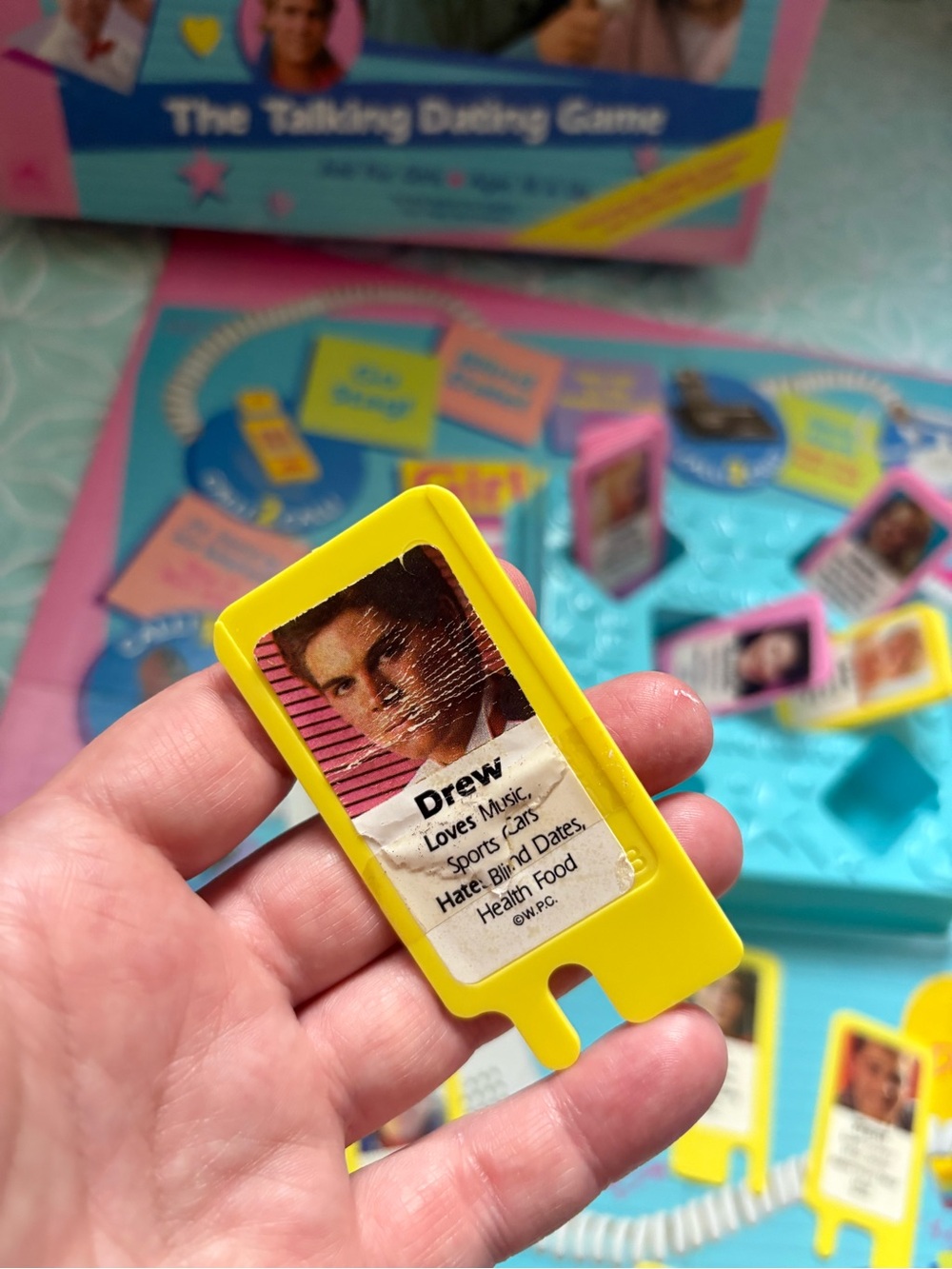 Vintage Girl Talk Dateline Board Game Complete ! - Picture 9 of 16